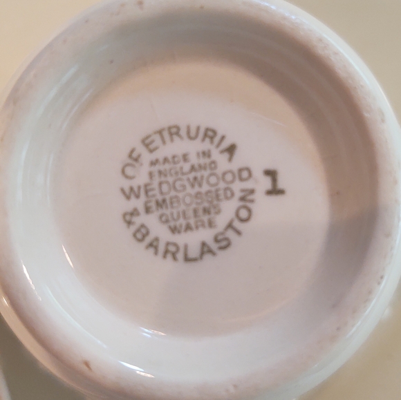 Wedgewood Queensware white bone china cup and saucer - Picture 5 of 5